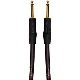 Roland Gold Series 1/4" Straight/Straight Instrume... Roland Gold Series 1/4" Straight/Straight Instrument Cable 25 ft. Black