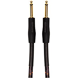 Roland Gold Series 1/4" Straight/Straight Instrumen... Roland Gold Series 1/4" Straight/Straight Instrument Cable 3 ft. Black