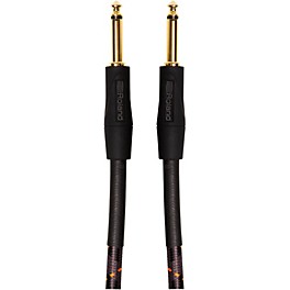 Roland Gold Series 1/4" Straight/Straight Instrumen... Roland Gold Series 1/4" Straight/Straight Instrument Cable 5 ft. Black