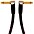 Roland Gold Series 1/4" Angled/Angled Instrument Cable ... Roland Gold Series 1/4" Angled/Angled Instrument Cable 3 ft. Black