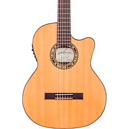 Kremona F65CW TL Thin-Bodied Nylon-String Acoustic-Electric Guitar Natural