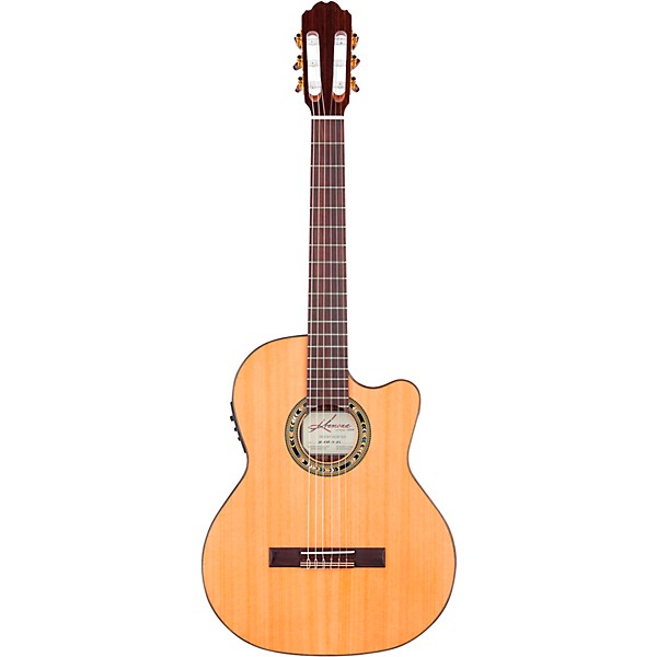 Kremona F65CW TL Thin-Bodied Nylon-String Acoustic-Electric Guitar Natural