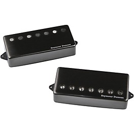 Seymour Duncan Jeff Loomis Blackouts 7-String Humbucker Guitar Pickup Set with Passive Mounts Black