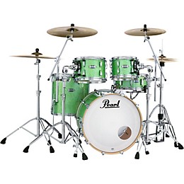 Pearl Masters Maple Complete 4-Piece Shell Pack Absinthe Sparkle