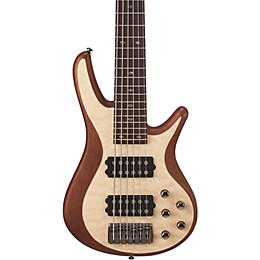 Mitchell FB706 Fusion Series 6-String Bass Guitar With Active EQ Natural