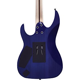 Open Box Mitchell HD400 Hard Rock Double Cutaway Electric Guitar Level 2 Transparent Blue 888366011874