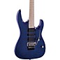 Open Box Mitchell HD400 Hard Rock Double Cutaway Electric Guitar Level 2 Transparent Blue 888366011874