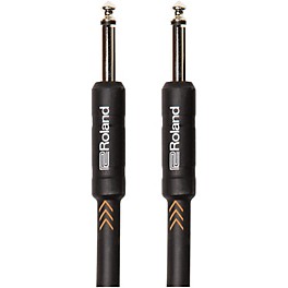 Roland Black Series 1/4" Straight/Straight Instru... Roland Black Series 1/4" Straight/Straight Instrument Cable 10 ft. Black