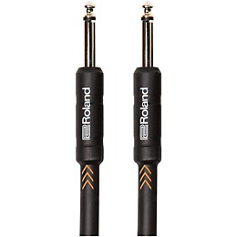Roland Black Series 1/4" Straight/Straight Instrument Cable 15 ft. Black