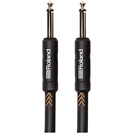 Roland Black Series 1/4" Straight/Straight Instru... Roland Black Series 1/4" Straight/Straight Instrument Cable 15 ft. Black