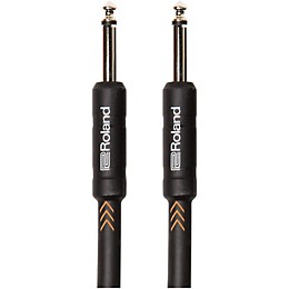 Roland Black Series 1/4" Straight/Straight Instrument Cable 3 ft. Black