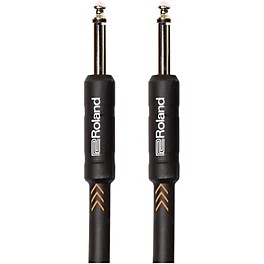 Roland Black Series 1/4" Straight/Straight Instrum... Roland Black Series 1/4" Straight/Straight Instrument Cable 3 ft. Black