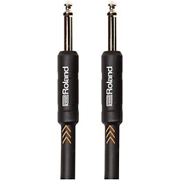 Roland Black Series 1/4" Straight/Straight Instrument Cable 20 ft. Black
