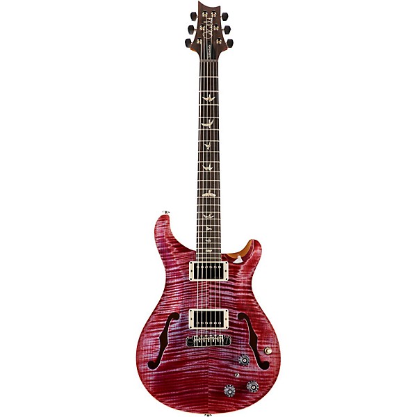 PRS Hollowbody II Carved Figured Maple 10 Top and Back with Nickel Hardware Electric Guitar Violet