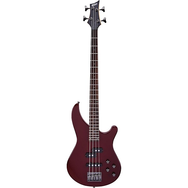 Mitchell MB200 Modern Rock Bass With Active EQ Blood Red