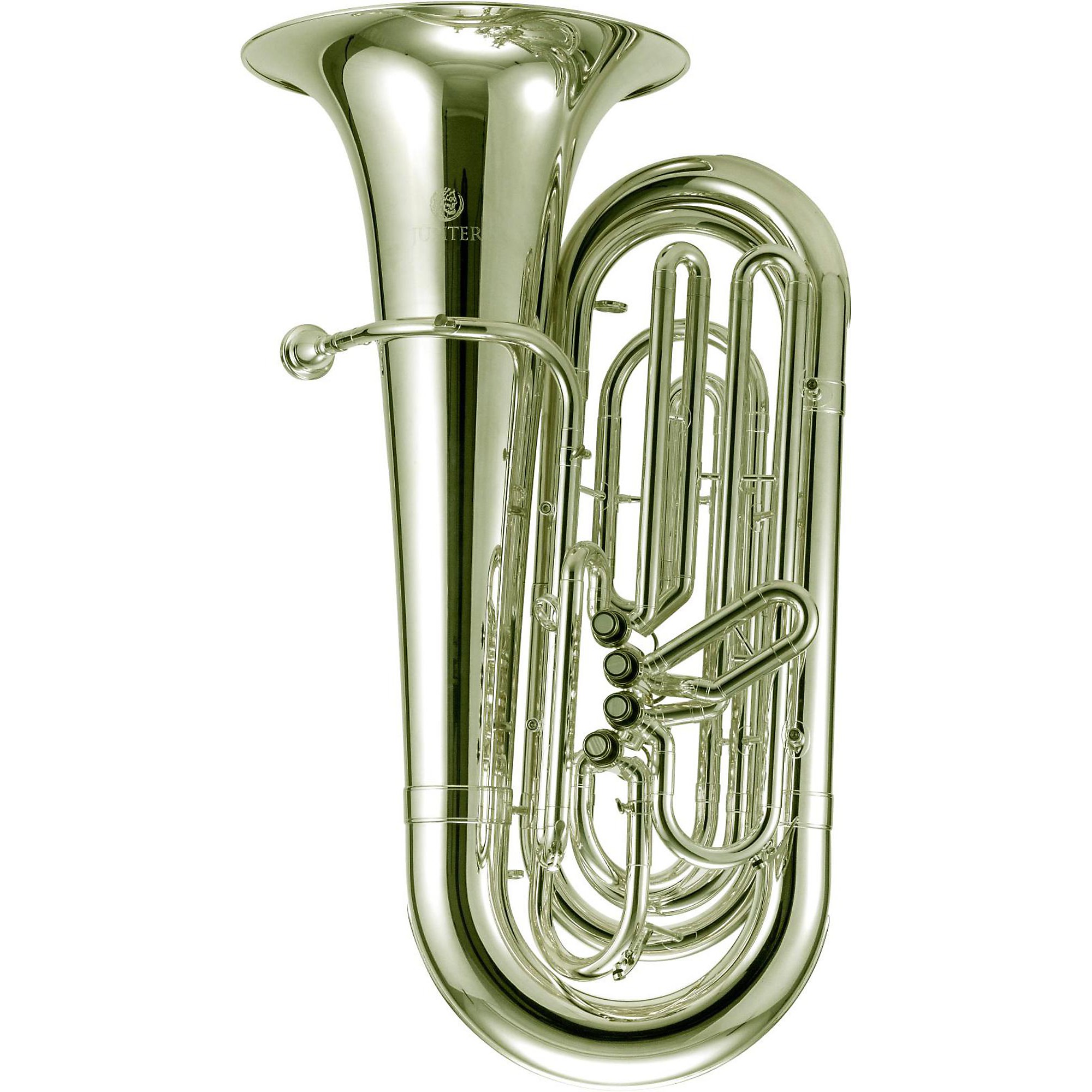 Jupiter Jupiter JTU1010 Intermediate Series 4 Valve BBb Tuba Silver Guitar Center