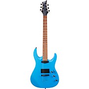 Mitchell Md200 Double-Cutaway Electric Guitar Island Blue Satin for sale