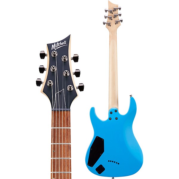 Mitchell MD200 Double-Cutaway Electric Guitar Island Blue Satin