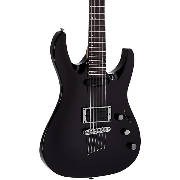 Open Box Mitchell MD300 Modern Rock Double Cutaway Electric Guitar Level 2 Black 190839123275