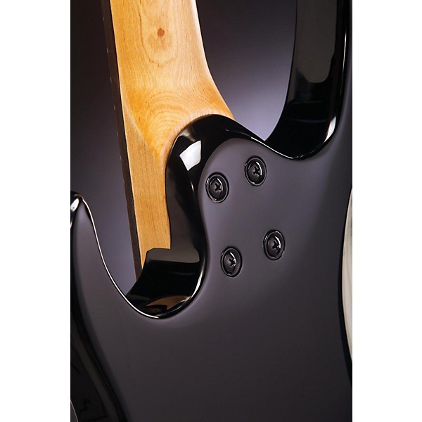 Mitchell MM100 Mini Double-Cutaway Electric Guitar Black