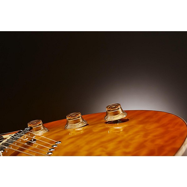 Mitchell MS400 Modern Single-Cutaway Electric Guitar Honey Burst