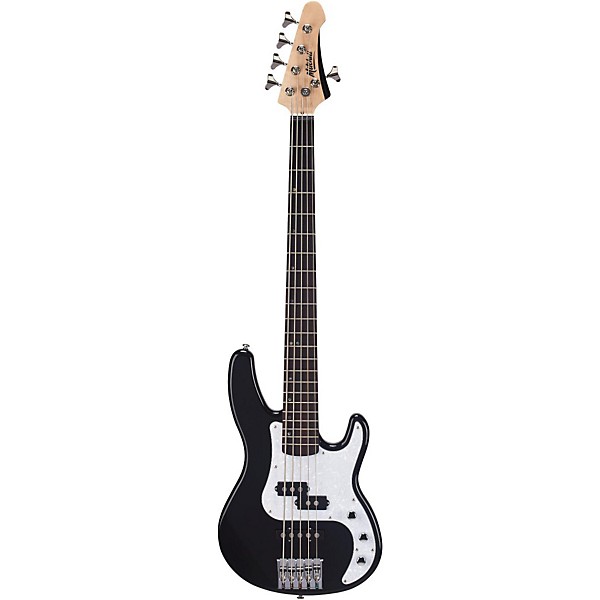 Clearance Mitchell TB505 5-String Traditional Bass Guitar Black