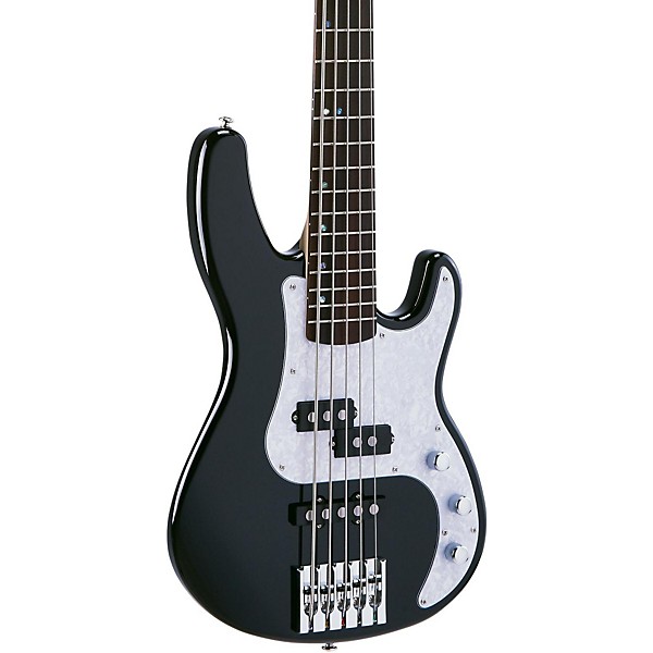 Clearance Mitchell TB505 5-String Traditional Bass Guitar Black