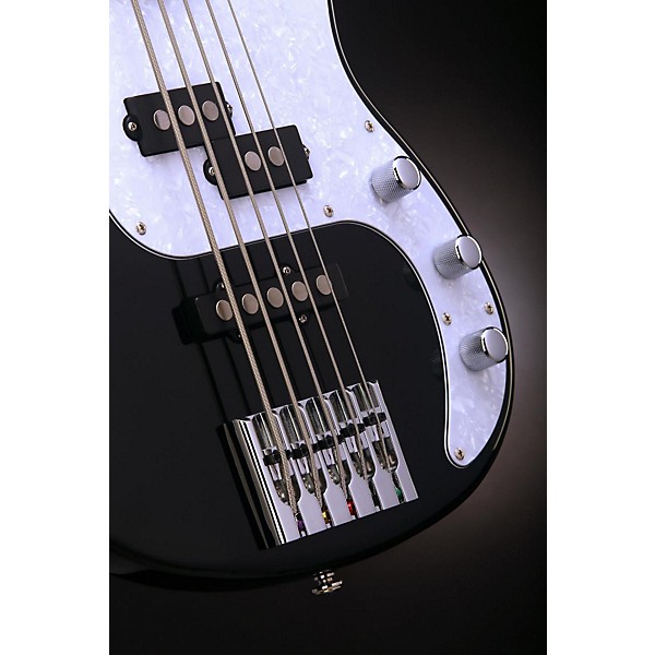 Clearance Mitchell TB505 5-String Traditional Bass Guitar Black