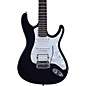 Open Box Mitchell TD400 double cutaway electric guitar Level 2 Black, White Pearloid Pickguard 888366032435 thumbnail