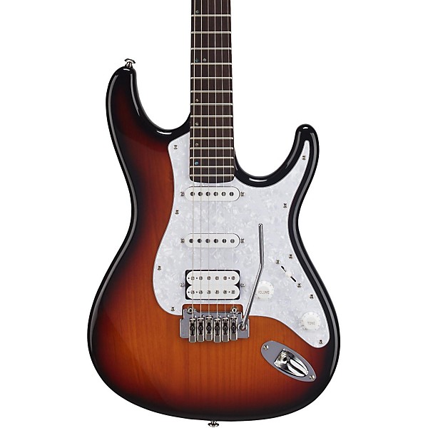 Mitchell 3-Color Sunburst White Pearloid Pickguard | Guitar Center