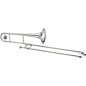 Jupiter JTB1100 Performance Series Trombone Silver plated thumbnail