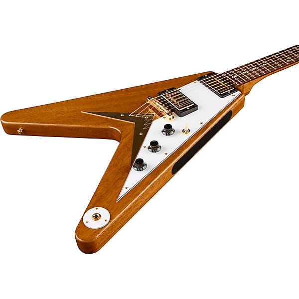 Gibson Custom 1959 Mahogany Flying V Electric Guitar Antique Natural