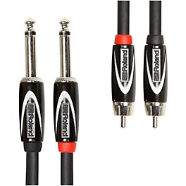 Roland Black Series Dual RCA-1/4" Interconnect Cable 5 f... Roland Black Series Dual RCA-1/4" Interconnect Cable 15 ft. Black