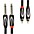 Roland Black Series Dual RCA-1/4" Interconnect Cable 5 f... Roland Black Series Dual RCA-1/4" Interconnect Cable 15 ft. Black