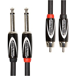 Roland Black Series Dual RCA-1/4" Interconnect Cable 5 ft... Roland Black Series Dual RCA-1/4" Interconnect Cable 3 ft. Black