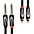 Roland Black Series Dual RCA-1/4" Interconnect Cable 5 ft... Roland Black Series Dual RCA-1/4" Interconnect Cable 3 ft. Black