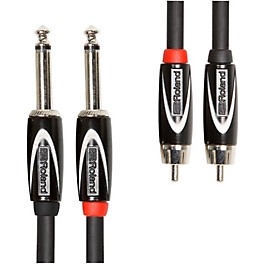 Roland Black Series Dual RCA-1/4" Interconnect Cable 5 ft... Roland Black Series Dual RCA-1/4" Interconnect Cable 5 ft. Black