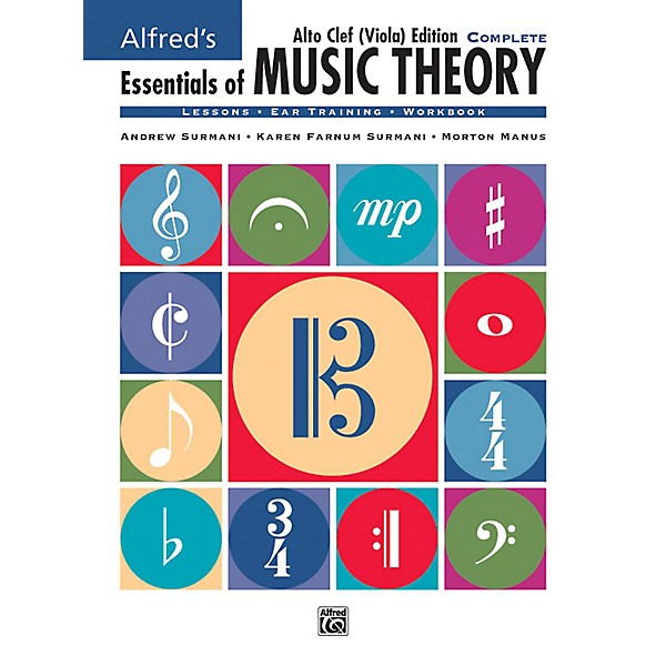 Alfred Alfred's Essentials of Music Theory: Complete Alto Clef, Viola Edition Comb Bound Book