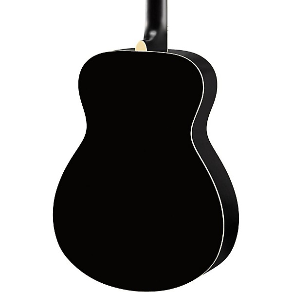 Open Box Yamaha FS820 Small Body Acoustic Guitar Level 2 Black 190839131614
