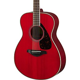 Yamaha FS820 Small Body Acoustic Guitar Ruby Red