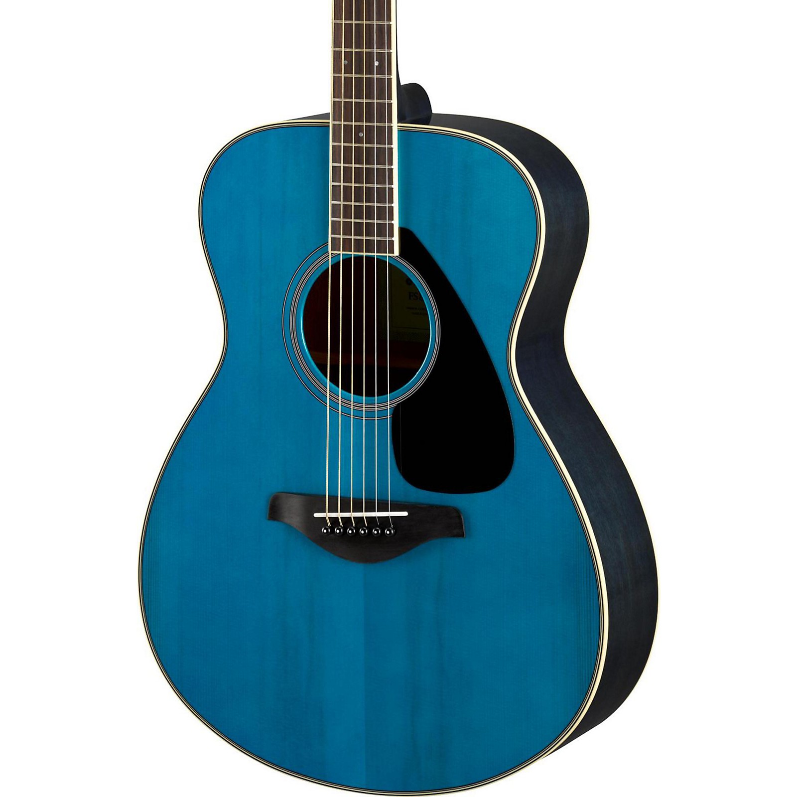 Yamaha FS820 Small Body Acoustic Guitar Turquoise | Guitar Center