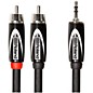 Roland Black Series 3.5mm TRS-Dual RCA Interconnect Cable 10 ft. Black thumbnail