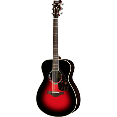 Yamaha Fs830 Small Body Acoustic Guitar Dusk Sun Red for sale