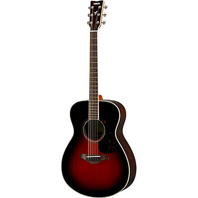 Yamaha Fs830 Small Body Acoustic Guitar Tobacco Sunburst for sale