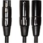 Roland Black Series 6" XLR (Female) - Dual XLR (Male) Y Interconnect Cable 6 in. Black thumbnail