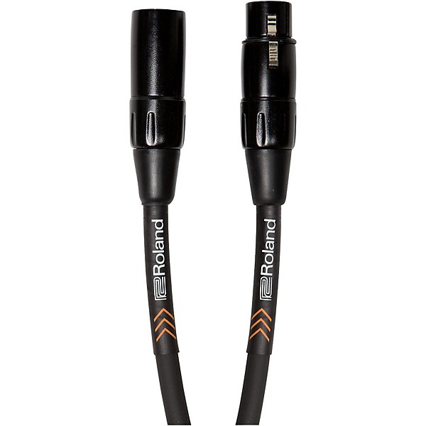 Roland Black Series XLR Microphone Cable 3 ft. Black