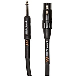 Roland Black Series XLR Hi-Z Microphone Cable 20 ft. Black