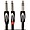 Roland Black Series 1/4" TRS(Male)-Dual 1/4" ... Roland Black Series 1/4" TRS(Male)-Dual 1/4" Interconnect Cable 10 ft. Black