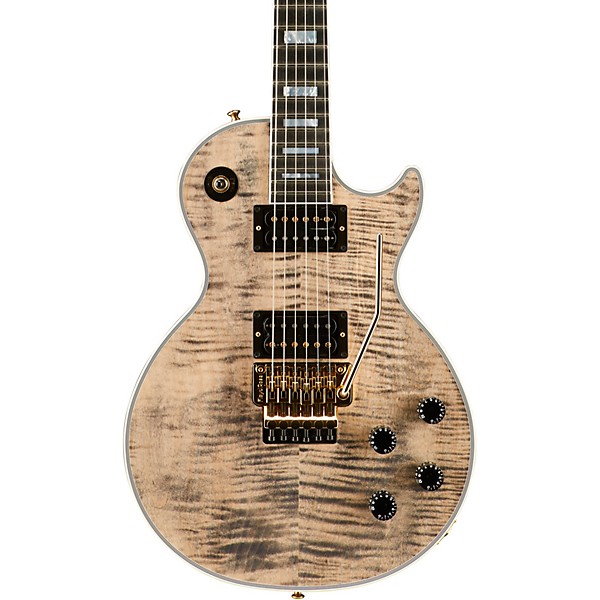 Gibson Custom Les Paul Axcess Custom with Floyd Rose Electric Guitar Cobra Burst