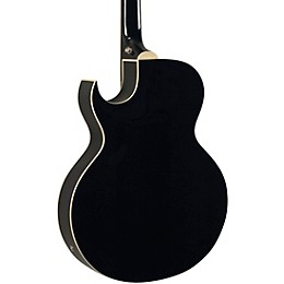 Open Box The Loar LH-1280-CBK Hollowbody Electric Guitar Level 2 Black 190839563262